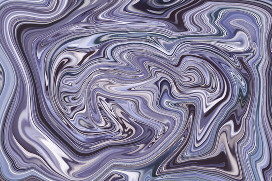 Marbled Abstract Texture Background in Blue Tones

