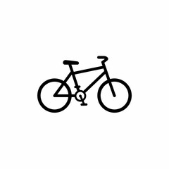Fototapeta premium bicycle isolated on white background