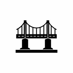 creative details Bridge Icon Vector Illustration
