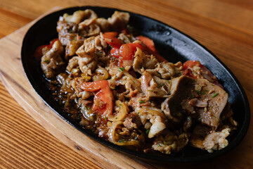 food, meat, meal, dinner, plate, chicken, potato, fish, vegetable, pork, dish, cake, salad, dessert, soup, russian food, russian kitchen, pies © Марина Михайлова