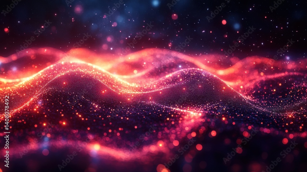 Poster technology background abstract line network,stock photo