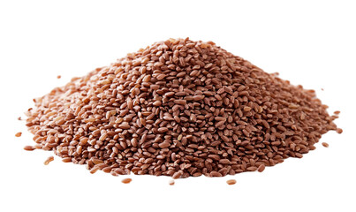 Long Grain Brown Rice on transparent background