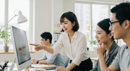 Team Collaboration and Engagement in Modern Office Environment  