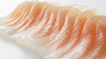 Salmon Sashimi, Delicate Layers of Culinary Art