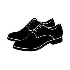 dress shoes silhouette