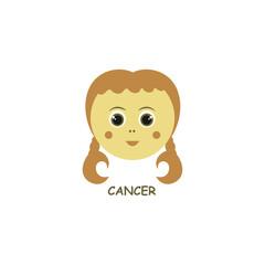 zodiac sign cancer girl with red hair