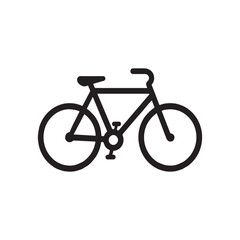Fototapeta premium Isolated on white, a red vintage bicycle with visible wheel and pedal suggests sport and transportation