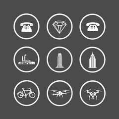 Office and Industrial Icon Sets for Web, Apps & Presentations