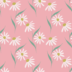 seamless pattern with flowers