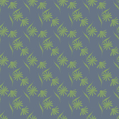 seamless pattern with leaves