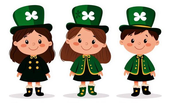 Cartoon Leprechaun Character Illustration for St Patrick's Day Celebration