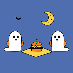 halloween pumpkin cartoon