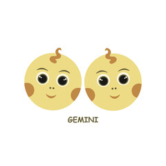 Bleznitsa zodiac sign in the form of two malish