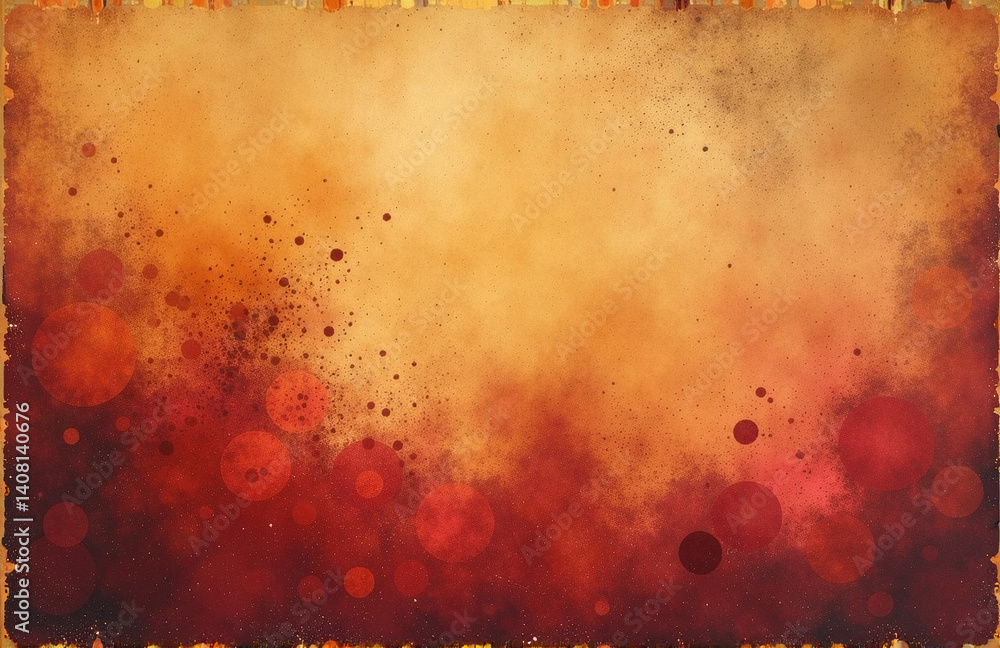 Poster abstract background in dirty dusty burnt rough colors with stained texture and copy space for creati