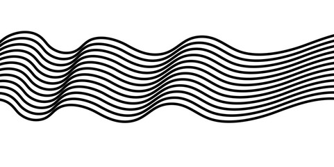  Abstract wave line for banner, wallpaper background with wave design.Abstract background with business lines.Dynamic flowing wave lines design element. Futuristic technology and sound wave pattern.