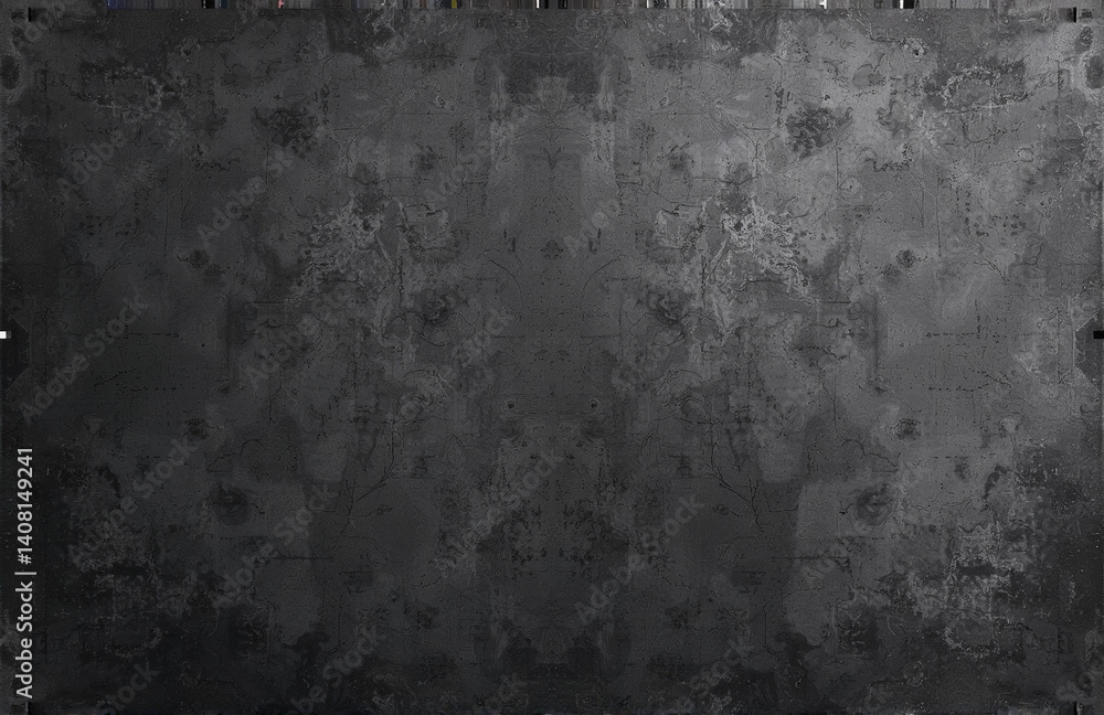 Aufkleber Dark Gray Cement Grunge Background With Black And White Textures Provides A Versatile Canvas For Designing Various Concepts.
