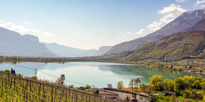 Blick auf den Kalterer See