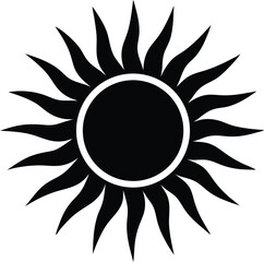 sun vector icon.eps