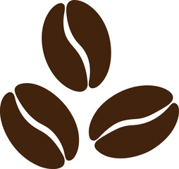 Coffee bean vector illustration isolated on white background