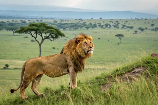 lion prompts image