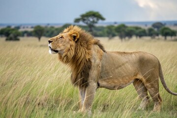 lion prompts image