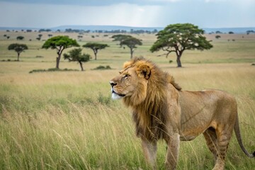 lion prompts image