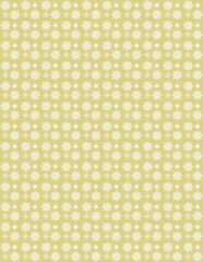 Snowflakes green seamless Christmas pattern Illustration, Merry Christmas And Happy New Year.