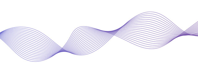 Abstract colorful sound, voice, music curved and wave lines background. Abstract technology particles gradient colorful blue flowing dynamic wave lines background. Colorful layers strokes waves line.