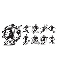 vector illustration of a race