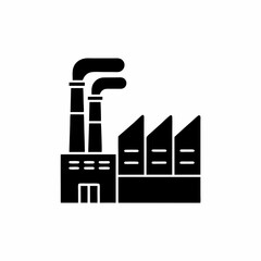 creative details Factory Icon Vector Illustration