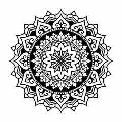 Ornamental luxury mandala pattern	 design