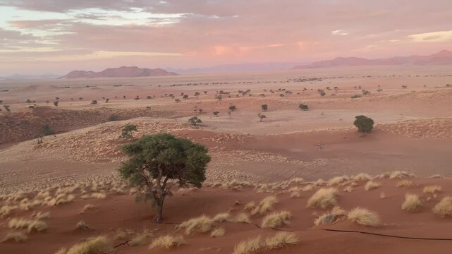 vue d&eacute;sert namibie