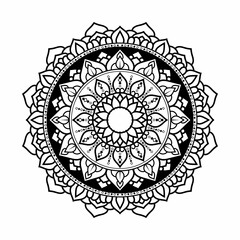 Ornamental luxury mandala pattern	 design