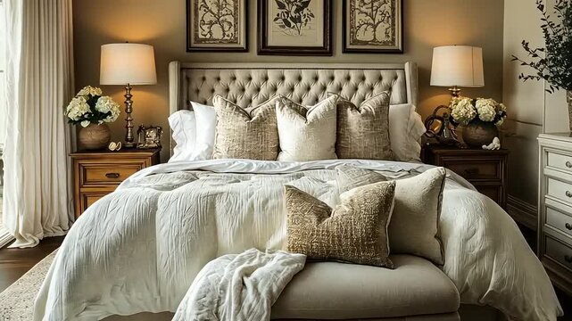Serene Master Bedroom Interior Design