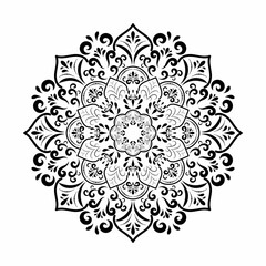 Ornamental luxury mandala pattern	 design