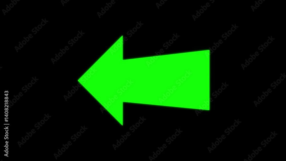 Poster arrow icon concept. neon line arrow box.arrows showing something, arrow pointing 3d chalk scribble 4