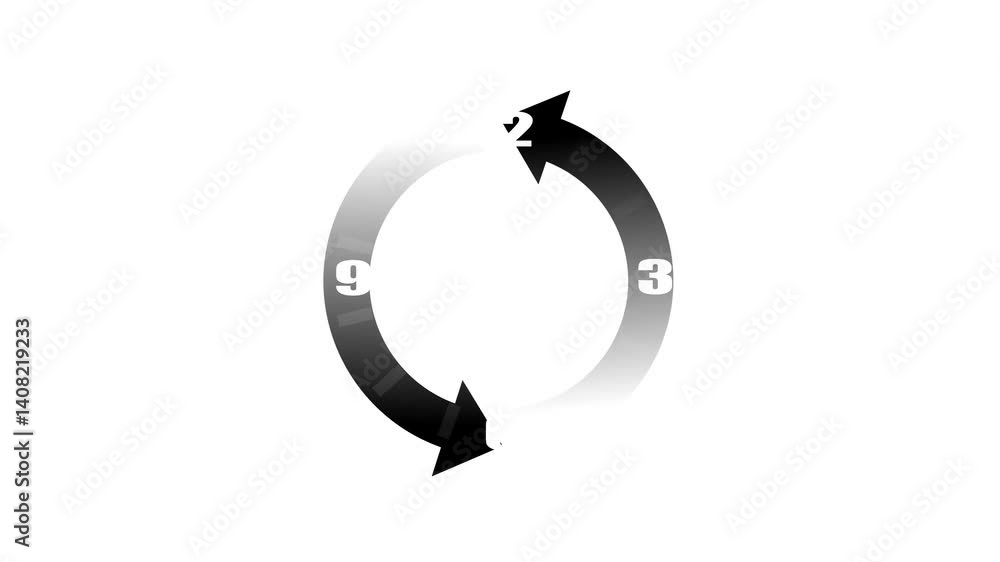 Poster clock 24 hours icon on dark background. all day cyclic icon. 24 hours service symbol. 24 hours a day