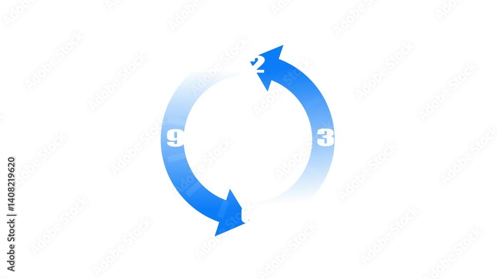 Poster 24 per 7 or a week work hours animation.clock 24 hours icon on dark background. all day cyclic icon.