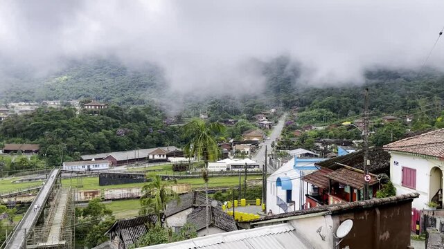 An abandoned British trainstation, in Santo Andre SP Brazil.March 10, 2025.