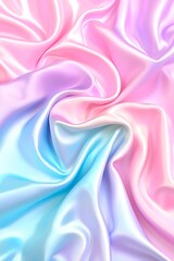 Obraz premium Pastel Satin Drape Texture