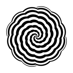 abstract spiral pattern