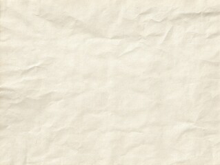 Obraz premium Cream Crumpled Paper Texture
