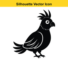 A vector illustration shows a flying bird of paradise, a symbol of nature's art, with a vibrant feather wing.