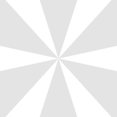 Gray sunburst background. Radial wallpaper.	