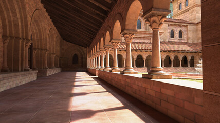 Monastery Colonnade