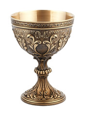 Chalice for Christian Sacramental Use - Isolated on White Background
