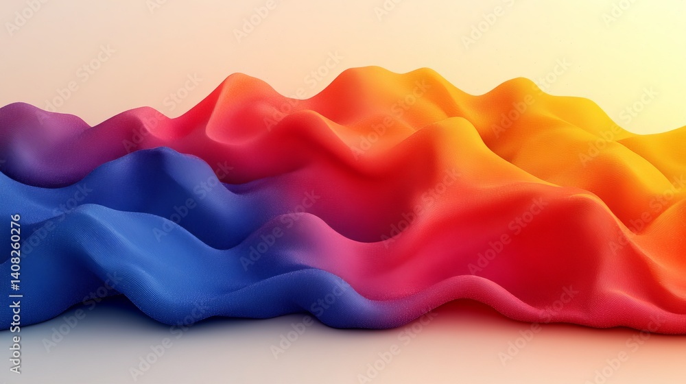 Poster abstract gradient background colors. vector illustration of a soft, blurred texture for design in a 