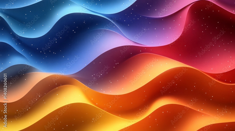 Poster abstract gradient background colors. vector illustration of a soft, blurred texture for design in a 