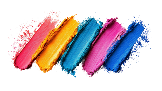 Chalk Pastels for Art and Drawing Projects - Isolated on White Background