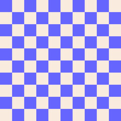 Fototapeta premium Retro checkered pattern background